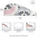 Raccoon Diagram Hair Towel 2 Pack | Super Absorbent Quick Dry Hair Turbans & Head Wraps for Women & Girls - Buy Online on GoSupps.com
