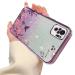 Tivenfezk nadoli glitter diamond case for Xiaomi Redmi Note 10 4g sparkle flower butterfly cell phone case soft slope cover frame shiny silicone rhineau etui protective cover xiaomi redmi grade 10 4g purple