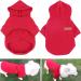 Shop Hualisiji Dogs Hoodie & Fleece Sweatshirt | Warm Lightweight Chihuahua Sweater in XXL Red & Blue - Perfect for Your Pet! - Buy Online on GoSupps.com