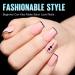 Tomicca Ballerina Short Nail Tips - 240 Gel & Acrylic Half Matte Coffin Style - 15 Sizes for Perfect Fit - Buy Online on GoSupps.com