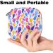 Portable Women's Menstrual Cup Bags - Colorful Gradient Binding-Up Bags for Teens & First Period Tampons - Buy Online on GoSupps.com