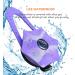 LaRoo Safety LED-Flashing Light for Dogs Cats LED-Light Pendant Keyring Clip on Dog Collar Charms Blinker Light Waterproof Safety Light for Walking the Dog and Outdoor Sports rechargable Purple-1 - Buy Online on GoSupps.com