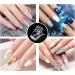 10 Pcs Transparent Nail Tips Clips for Quick Poly Gel Building - DIY Manicure Nail Art Tool - Buy Online on GoSupps.com