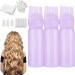 Oil Scalp Applicator - 160ml Oil Applicator for Hair Dye Hair Dye Brush Bottle Lightweight Oil Bottle with Graduated Scale Hair Oiling Applicator Bottle for Hair Scalp Purple - Buy Online on GoSupps.com