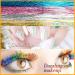 Hair Extensions 5 Colors 1000 Strads Holographic Sparkle Shiny Hair Tinsel Glitter Resistant Tinsel Hair Accessories for Girls Decoration 120cm (Gold Silver Green Pink Blue) - Buy Online on GoSupps.com