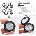 FOMIYES 4pcs Eye Shadow Box Make up Pallet Makeup Samples Travel Empty Eyeshadow Case Packaging Material Dog - Buy Online on GoSupps.com
