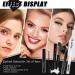 Qiveaory Individual Eyelashes Lash Bond and Seal Kit 4Pcs DIY Mascara with Waterproof Mascara Cluster Glue 72 Hours Fixation and Sealing Mascara Remover - Buy Online on GoSupps.com
