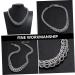 COLLBATH 1pc Hip Hop Clavicle Chain Men's Necklaces Men Chain Necklaces Fashion Necklace Personality Decorate - Buy Online on GoSupps.com