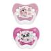 Nip Schnuller "Life": reduces pressure on teeth and pine silicone pacifier made in Germany BPA-free size 2 5-18 months silicone girl girl 5-18 months (1 Pack)