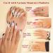Buy Rosalind Ballerina Full Cover Soft Gel Coffin Nail Tips - 504 Pieces 12 Sizes NO-FILE Pre-Buff Artificial Nails for Geln gel Perfect for Manicure & Nail Art - Buy Online on GoSupps.com