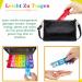 Zvzm 7-Day Pill Organizer - Large Compartments for Kids & Seniors | Weekly Tablet Box for Medication Management - Black - Buy Online on GoSupps.com