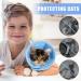 Adjustable Soft Cat Collar - Anti-Bite Wound Healing Cone for Cats & Dogs | International Shipping Available - Buy Online on GoSupps.com