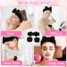 WSYUB 1pc Black Fluffy Bow Tie Makeup Headband + 2pc Absorbent Wrist Spa Wash Band Set | Microfiber Face Headband for Skin Care - Buy Online on GoSupps.com