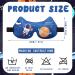 Sureio 4 Pairs Boys Sleep Eye Mask - Cute Cartoon 3D Contoured Blackout Blindfold for Kids, Men, Women - Travel Night Masks with Planet, Rocket, Frog Patterns (Blue/Green) - Buy Online on GoSupps.com