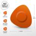 Not Just A Patch CGM Sensor Patches for Freestyle Libre and Medtronic Sensors (20 Pack) - Water Resistant & Durable for 10-14 Days - Pre-Cut Freestyle Libre 2 Sensor Covers in Orange - Buy Online on GoSupps.com