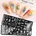 Nail Art Stamping Plates - Human Face Patterns | Manik rise Tool Set for Creative Nail Designs | Perfect for Girls & Women - Buy Online on GoSupps.com