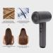 Cordless Hair Dryer Portable Lightweight Fast Drying Hairdryer Blowdryer Constant Temperature 5000mAh Batterry 6 Speed Adjustment Hairdryer for Home Camping (US Plug) US Plug Coffee - Buy Online on GoSupps.com