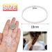 1500pcs Clear Elastic Hair Bands for Girls & Women - Small Rubber Bands for Braids & Hairstyles - No Damage Soft Hair Ties - TUUXI Hair Accessories - Buy Online on GoSupps.com
