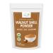 Organic Walnut Shell Powder| Natural Exfoliant | Resealable Zip Lock Pouch | USDA Organic| Pure & Natural Powder for Skin | Suitable for Face body & Foot Scrub | 114 Grams (4 OZ) 4 Ounce (Pack of 1) 4.0
