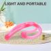 Toddmomy Elastic Pull Rope - Figure 8 Silicone Resistance Band for Yoga & Fitness | Medium Tension Drawstring Puller - Pink - International Shipping Available - Buy Online on GoSupps.com