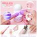 Gellen Nail Tips And Glue Gel Kit - 504Pcs Almond Clear Fake Nails, UV LED Nail Lamp, 3 In 1 Nail Glue - DIY Nail Extension Starter Kit for Women - Buy Online on GoSupps.com