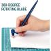 360 Degree Rotating Craft Cutting Pen with Stainless Steel Blade and 3 Cutter Heads (Blue) - Buy Online on GoSupps.com