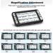 5.0 Inch Electronic Reading Aid for Low Vision Portable 2X-48X Video Digital Magnifier Ideal Aide for Reading Writing Viewing Maps Books Gift for The Eldly - Buy Online on GoSupps.com
