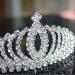 Buy Awtlfe Wedding Accessories Set for Bride | Crystal Tiara Veil & Sash - International Shipping Available - Buy Online on GoSupps.com
