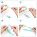 HBselect Pacifier Strap & Chain Clip - 16 pcs Silicone Ring Adapter for Baby Boy & Girl | Durable & Safe Pacifier Holders - Buy Online on GoSupps.com