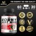 BMVINVOL Horny Goat Weed Capsules with Panax Ginseng Tribulus Ashwagandha Maca Tongkat Ali Nettle Black Pepper - 60 Capsules - Buy Online on GoSupps.com