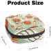 Autumn Pumpkin Menstrual Storage Bag - Portable Period Kit for Women, Teens, and Ladies - Feminine Product Pouch - Menstrual Cup and Tampon Holder - Color 6 - Buy Online on GoSupps.com