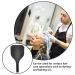 NOLITOY Plastic Hairdressing Face-shield Reusable Hairspray Protector Mask Black 1pcs Black - Buy Online on GoSupps.com