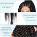 Fecihor 36 Knotless Cornrow Braids Lace Front Wig with Baby Hair - Synthetic Black Hand-Braided Wig for Black Women - Buy Online on GoSupps.com