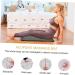 Plafope Acupuncture Massage Pillow & Yoga Mat Set - Acupressure Accessories for Enhanced Relaxation - 38x15x10cm Gray - Buy Online on GoSupps.com