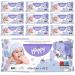 bella baby Happy Wet Wipes Allantoin & Vitamin E 10-pack (10 x 64 pieces) 64 pieces (10-pack)
