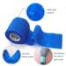 GSPCARE Mix Size Super Elastic Bandages for Vet Wrap & Sports - 4 Piece Assortment (Blue) - Buy Online on GoSupps.com