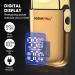 Professional Gold Foil Shaver for Men - Cordless Rechargeable Electric Razor with LED Display & Detachable Design - Perfect for Close Shaving & Barber Use - Buy Online on GoSupps.com