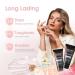 Buy Rosalind 2 Colors Pink White Poly Nail Gel 30ml - Quick Extension Acrylic Nail Gel for Beginners & Professionals - UV LED Nail Extension DIY Set - Buy Online on GoSupps.com