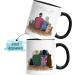 Personalized Kiddle Design Couple with Dogs Mug - Perfect Gift for Dog Lovers Dog Mom & Dad - Buy Online on GoSupps.com