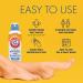 Arm & Hammer Invisible Foot Powder Spray - Talc-Free Foot Odor & Sweat Control - Odor Eliminator for Men & Women - 7 Oz (Pack of 3) - Buy Online on GoSupps.com