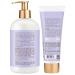 Shea Moisture Baby Care Set - Relaxing Nighttime Shampoo Bath Milk & Body Cream for Delicate Skin | Manuka Honey & Lavender | International Shipping - Buy Online on GoSupps.com
