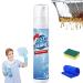 Multi-Purpose Cleaning Foam - Just Spray & Wipe Multi-purpose Cleaner Foam Spray Bubble Cleaner Foam Spray All Purpose Cleaning Spray for Bathrooms and Kitchens (100ml 1Set) 100ml 1Set