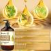 Sore Muscle Massage Oil 251ML - Pure Ginger & Mugwort Essential Oil Blend for Warming, Repelling Cold, and Relaxing Active Body Relief - Buy Online on GoSupps.com