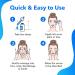 DERMAWORKS Hyaluronic Acid Serum Anti Aging Face Serum for Women & Men | Hydrating & Skin Brightening Treatment - 30ml - Buy Online on GoSupps.com