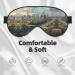 SSIMOO Soft Sleep Eye Mask | Breathable Black Eye Patch for Women | Perfect for Travel & Relaxation - Austin Texas - Buy Online on GoSupps.com