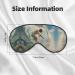 Buy Beach Surf Print Double-Sided Eye Mask | Soft Light Blocking for Better Sleep | International Shipping - Buy Online on GoSupps.com