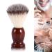 Professional Shaving Brush with Wooden Handle | Nylon Barber Tools for Salons & Home Use - Buy Online on GoSupps.com
