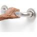 AquaChase 1-1/4 Knurled Grab Bar - ADA Compliant Bath Safety Handrail | Heavy Duty 500lbs Support - 9 Brushed Nickel | Mobility Aid for Seniors & Disabled - Buy Online on GoSupps.com