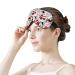 Cartoon Construction Vehicles Sleep Mask | Soft Red Cars Eye Cover for Women | Light-Blocking Adjustable Blindfold - Buy Online on GoSupps.com