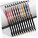 VINTORKY 12pcs Lip Liner Eyeliner Natural Pen Makeup Lip Liner Makeup Supplies Eyebrow Pencil Black Wood - Buy Online on GoSupps.com